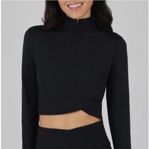 Yogalicious | Lux Nola Half Zip Pullover NWT